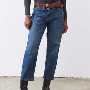 Ruti CROP MID-RISE STRAIGHT JEANS. New never worn